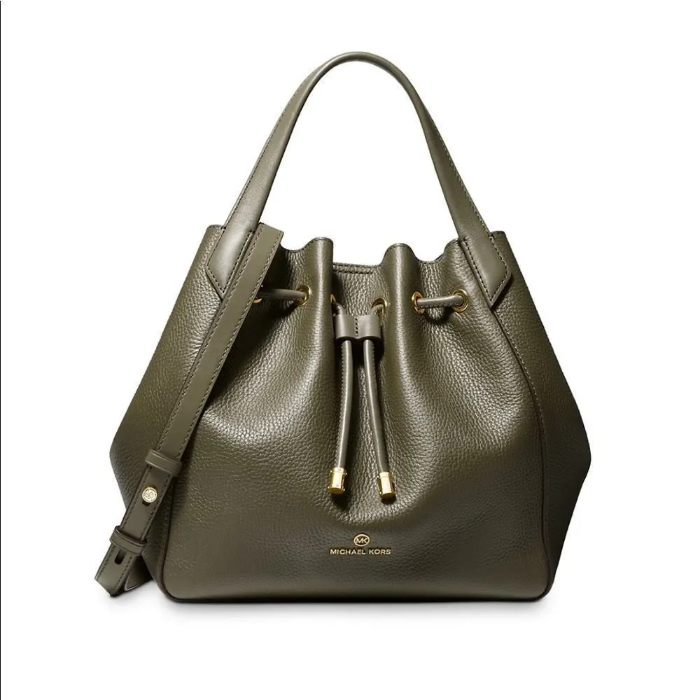 Michael Kors pebbled leather tote bag